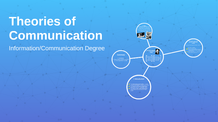 Theories Of Communication By Clément Rodriguez