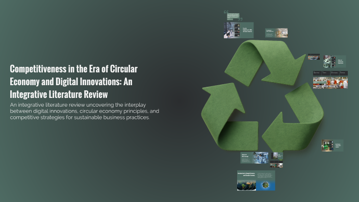 Competitiveness in the Era of Circular Economy and Digital Innovations ...