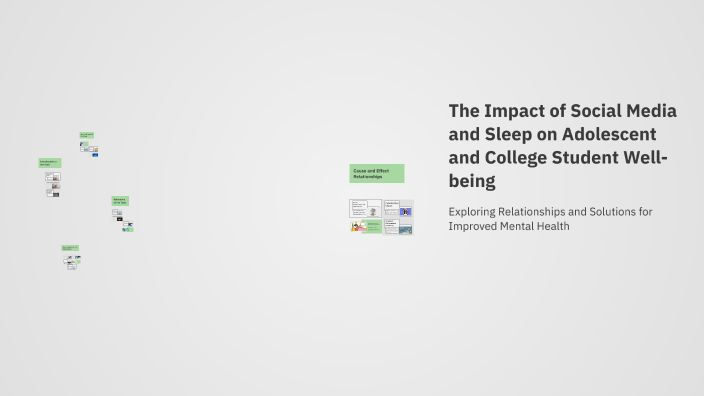 The Impact of Social Media and Sleep on Adolescent and College Student ...