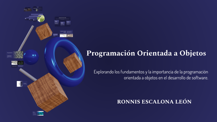 Presentación de Programación Orientada a Objetos by Ronnis Escalona on ...