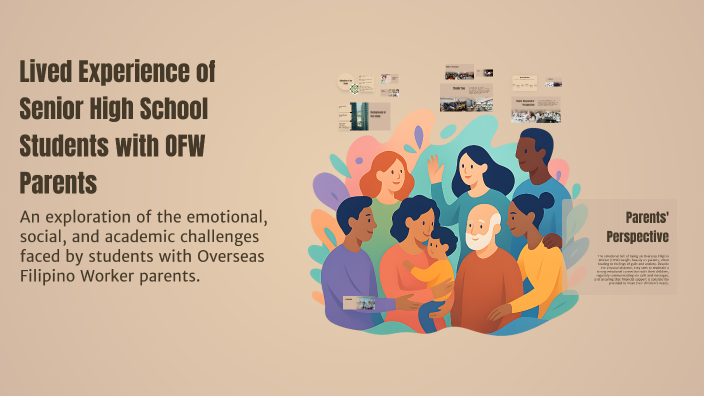 Lived Experience of Senior High School Students with OFW Parents by ...