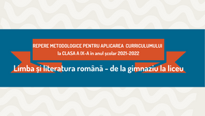 REPERE METODOLOGICE PENTRU APLICAREA CURRICULUMULUI La CLASA A IX-A în ...