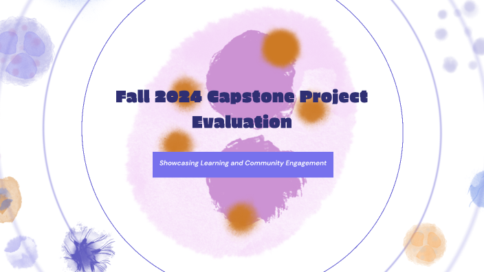 Fall 2024 Capstone Project Evaluation by Gurmehakpreet Kaur N/A on Prezi