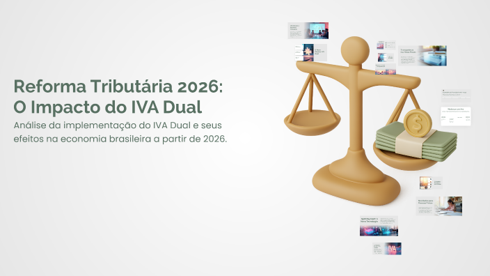 Reforma Tributária 2026: O Impacto do IVA Dual by Andrea Oliveira on Prezi