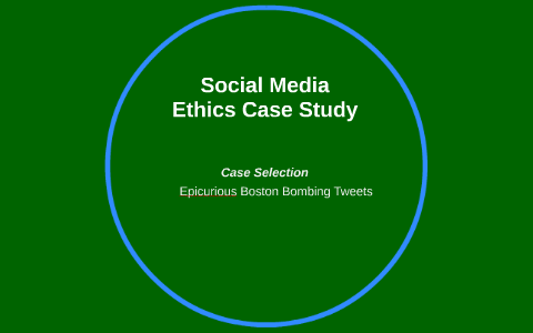 social media ethics case study