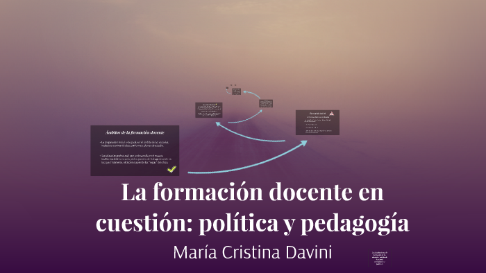 La formación docente en cuestión: política y pedagogía by Sol Rios on Prezi
