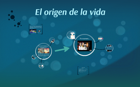 El origen de la vida by Sandra Pérez on Prezi