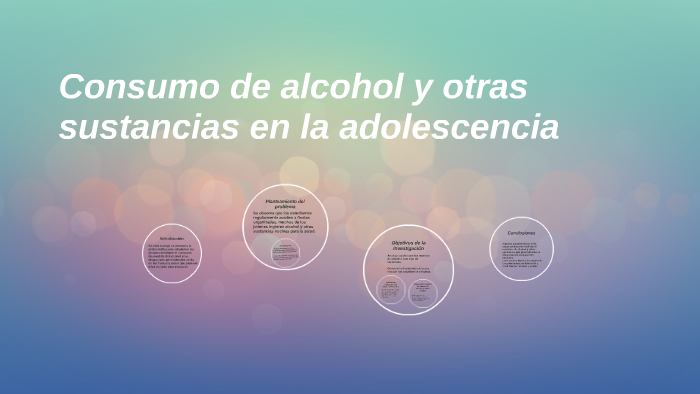 Consumo De Alcohol Y Otras Sustancias En La Adolescencia By Maria Fernanda Agudelo Escobar 1532