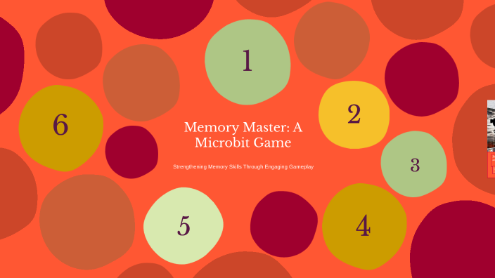 Memory Game Micro Bit Memory Master: A Microbit Game by Cheslav Kulinich on Prezi