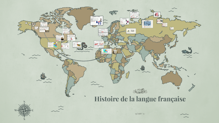 Histoire De La Langue Française By On Prezi