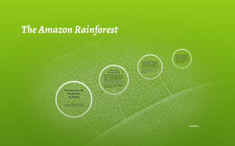 The Importance of the Amazon Rainforest by galen wilcox on Prezi