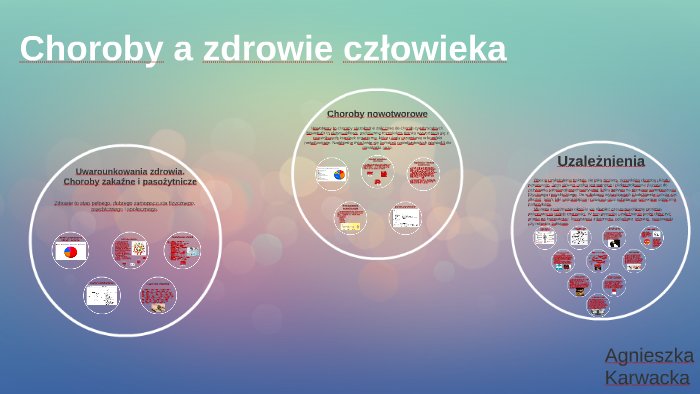 Choroby a zdrowie człowieka by Agnieszka Karwacka on Prezi