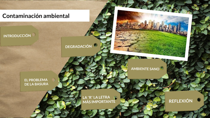 Contaminación ambiental by Silvina Vanesa Chocobar on Prezi