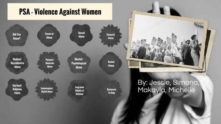 PSA - Violence Against Women By Simona Zlatkova On Prezi