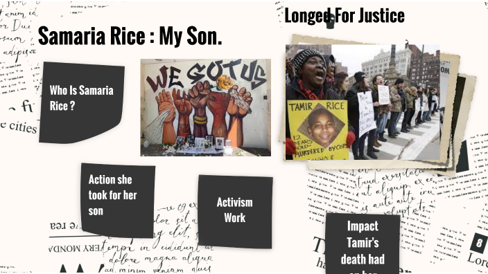 Samaria Rice: My Son. by Aniya Davis on Prezi