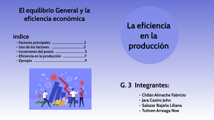 ejemplos de eficiencia economica