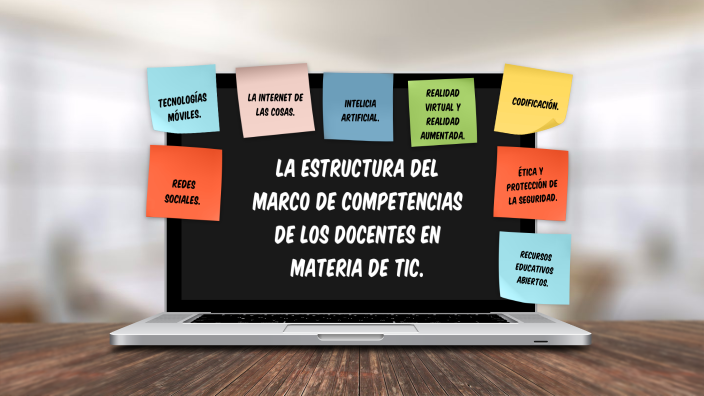 Estructura del Marco de Competencias de los docentes en materia de TIC ...
