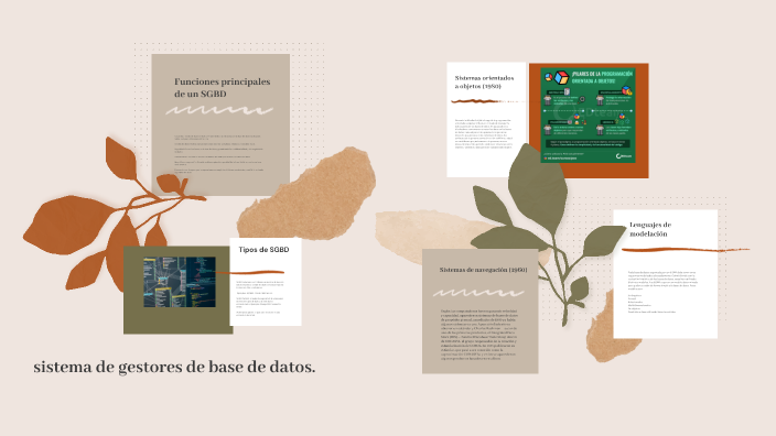sistema de gestiones de base de datos by Daniela barrientos on Prezi