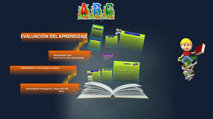 Evaluacion del aprendizaje-Yasmin Bañol by yazmin Bañol on Prezi