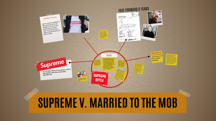 UPDATED] Supreme Sues Married To The Mob Over Supreme Bitch T