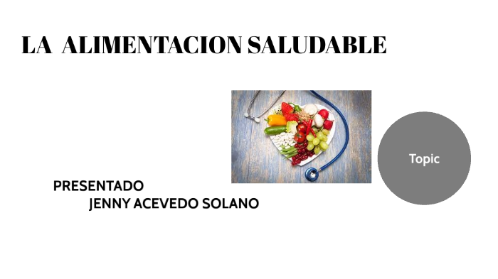 ALIMENTACION SALUDABLE by JENNY ACEVDO on Prezi