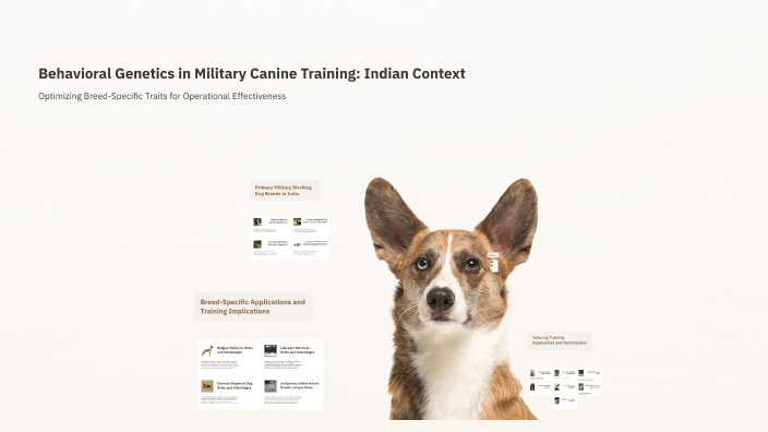 View of Behavioral Genetics in Military Canine Training: Indian Context by ...
