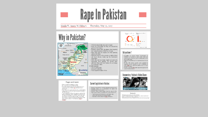 Pakistan Rape Cases Chart Rape In Pakistan by Maida Wasim on Prezi