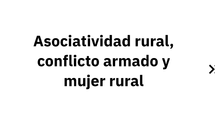 asociatividad rural, conflicto armado y mujer rural by Kerly Jlihana ...