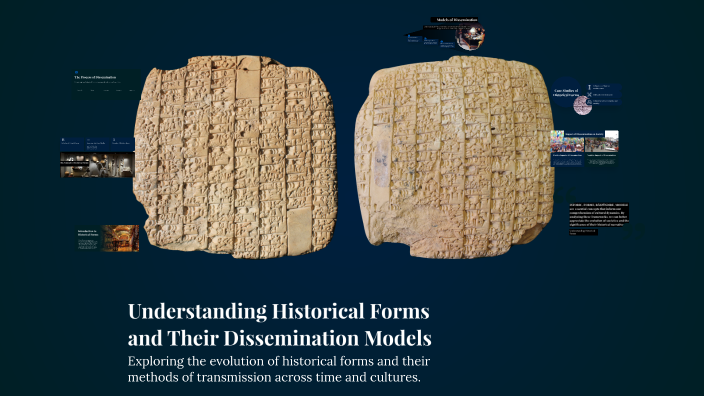 Understanding Historical Forms and Their Dissemination Models by Diana ...