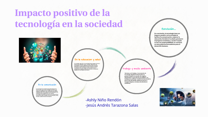 Impacto positivo de la tecnología en la sociedad by Ashly Niño Rendón ...