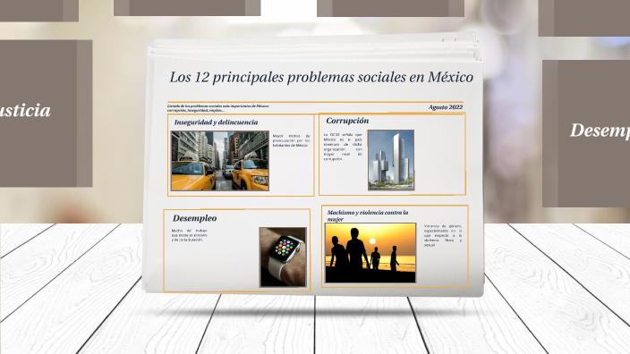 Los 12 principales problemas sociales en México by NAYELLY FLORES on Prezi