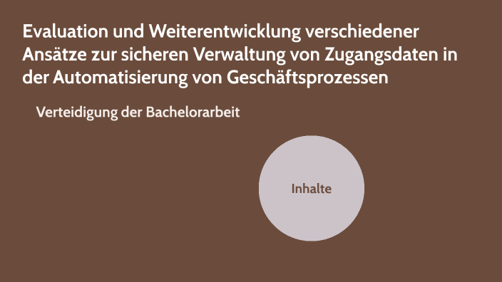 Verteidigung Der Bachelorarbeit By Vanessa Flügel On Prezi