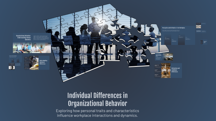 Individual Differences in Organizational Behavior by elhem kabboudi on ...