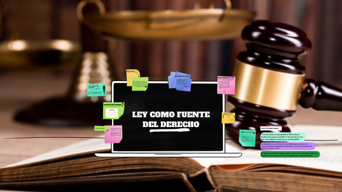 LA LEY COMO FUENTE DEL DERECHO by Alexander Ernesto Hernandez Tobias on