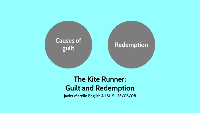 essay about guilt in the kite runner