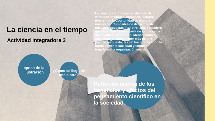 La ciencia en el tiempo by Senia Aguilar Pérez on Prezi