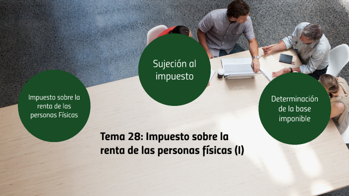 Tema 28: Impuesto sobre la renta de las personas físicas (I) by Adriana ...