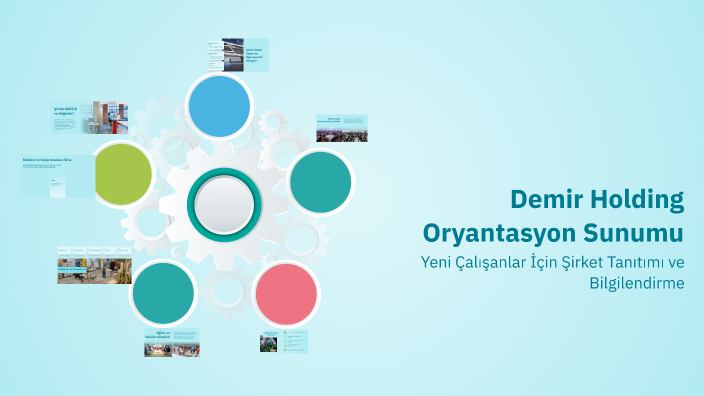 Demir Holding Oryantasyon Sunumu by elif seda er on Prezi