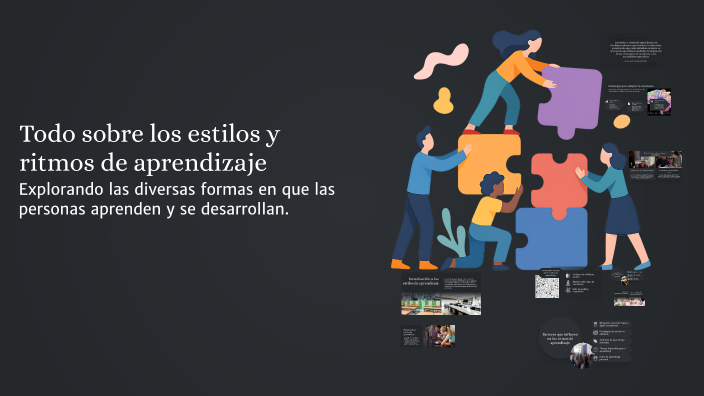 Todo sobre los estilos y ritmos de aprendizaje by Geider Paternina on Prezi