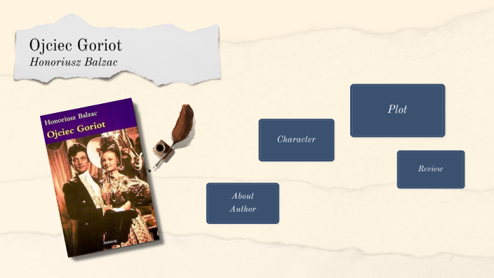 Ojciec Goriot by Jagna Poczwardowska on Prezi