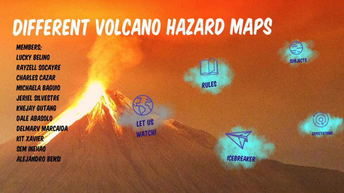 Different Volcano Hazard Maps by PHILIP CAHAYAGAN