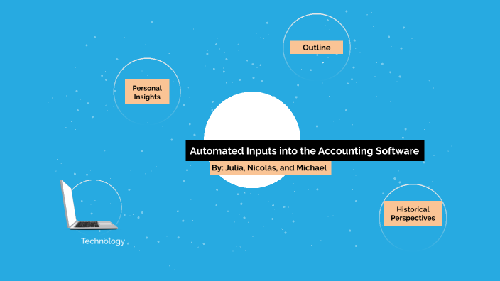 Automated Inputs into the Accounting Software by julia sigthorsdottir