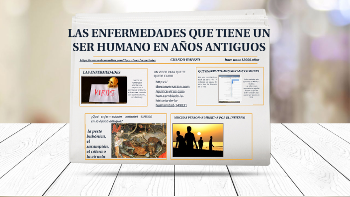 TIPOS DE ENFERMEDADES QUE TIENE UN SER HUMANO by cami galvis on Prezi