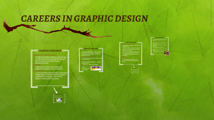 CAREERS IN GRAPHIC DESIGN by Jessica Viera on Prezi