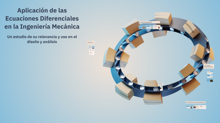 Aplicación de las Ecuaciones Diferenciales en la Ingeniería Mecánica by