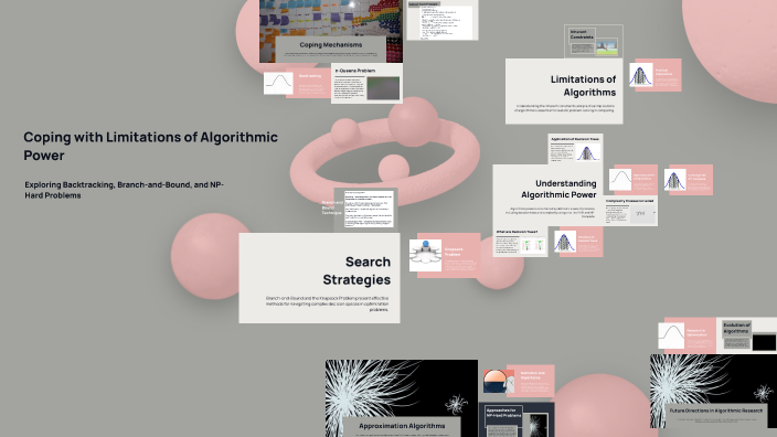 unit –vii coping with limitations of algorithm... Coping with Algorithmic Limitations by Nishanth Nishu on Prezi
