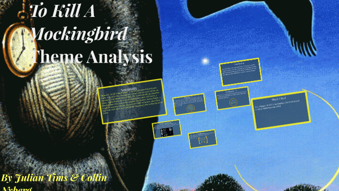 To Kill A Mockingbird Theme Analysis By Jonnhy B Good To Kill A Mockingbird Theme Analysis By Jonnhy B Good