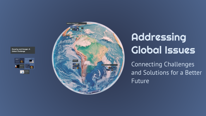 Addressing Global Issues by Ahmet Askar on Prezi