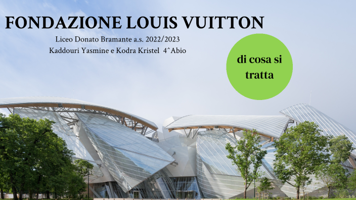 LOUIS VUITTON - Moda LA FONDAZIONE LOUIS VUITTON OSPITA LA SFILATA