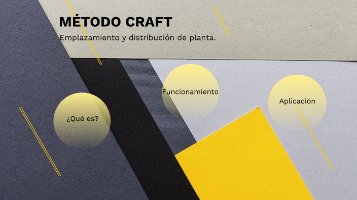 Método Craft by Pérez Hernández Nancy on Prezi
